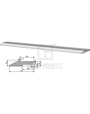 18100-83 Listwa do ładowaczy 90 x 22 mm ze stali St 70-2 18100-83.97