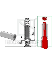 18100-9 Tulejka do wspawania 80mm 18100-9.97