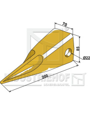 18300-41 Ząb łyżki koparki 18300-41.97