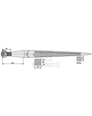 18844 Ząb ładowacza 840 18844.97