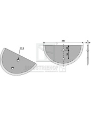 70-156 Nóż do paszowozu 70-156.97