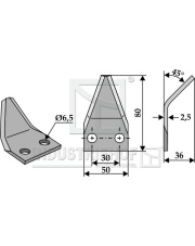 70-184 Nóż do paszowozu 70-184.97