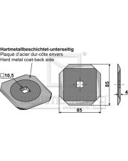 70-261 Nóż do paszowozu 70-261.97