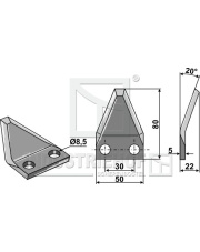 70-277 Nóż do paszowozu 70-277.97