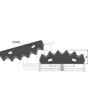 70-401 Nóż do paszowozu 70-401.97