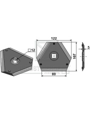 70-404 Nóż do paszowozu 70-404.97