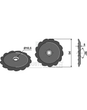70-406 Nóż do paszowozu 70-406.97