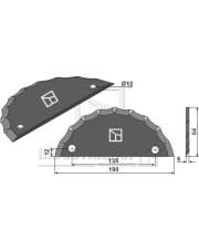 70-414 Nóż do paszowozu 70-414.97