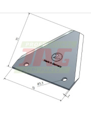 Nożyk kosy  A 10/2 z MWS Germany 40-0075-01-01-0.01