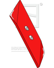 33.0077 Dziób wymienny 65x12 - lewy INDUSTRIEHOF 33.0077.97