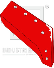 33.0084 Lemiesz z wymiennym dziobem - 14“ - prawy INDUSTRIEHOF 33.0084.97