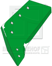 33.0093 Lemiesz z wymiennym dziobem - 16“ - lewy 33.0093.97