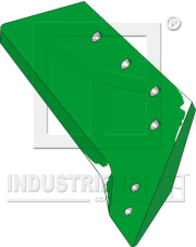 33.0094 Lemiesz z wymiennym dziobem - 18“ - prawy 33.0094.97