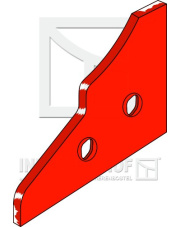 34.0044 Nakładka płozy - prawa 34.0044.97