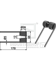 15-DEU-18 Palec podbieracza INDUSTRIEHOF 15-DEU-18.97