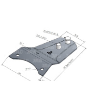 70-0210-05-03-2 Trzymak noża do kosiarki rotacyjnej MWS Germany 70-0210-05-03-2.01