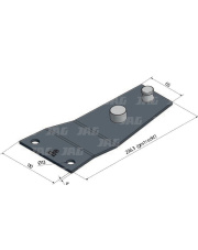 70-0240-01-03-2 Trzymak noża do kosiarki rotacyjnej MWS Germany 70-0240-01-03-2.01