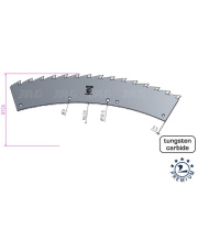 30-0580-70-01-2 Piła sieczkarni prawa PREMIUM MWS Germany 30-0580-70-01-2.01