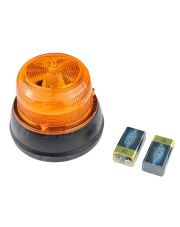 JAG96-0097 Lampa Błyskowa JAG, 16 LED, 2x bateria 9V, mocowanie na magnes JAG96-0097