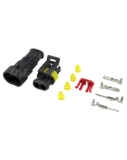 JAG91-0004 Komplet złączki AMP superseal 2PIN JAG91-0004