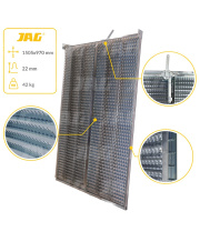 JAG25-0037 Sito żaluzjowe górne, lamela-22mm JAG PREMIUM AZ22807.00