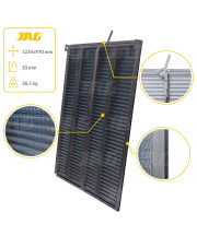 JAG25-0034 Sito żaluzjowe dolne, lamela-10mm JAG PREMIUM AZ10142.00