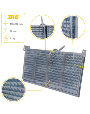 AZ38262 Sito żaluzjowe ocynkowane końcowe, lamela-22mm JAG PREMIUM AZ38262.00